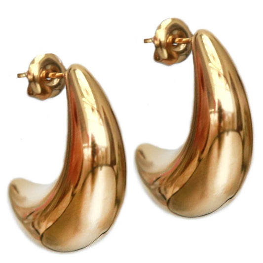 Gotas de adorno dorado