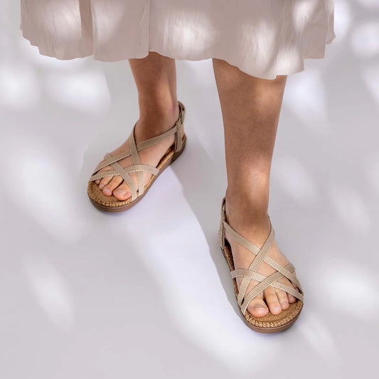 Sandalias Shangies pearly shades